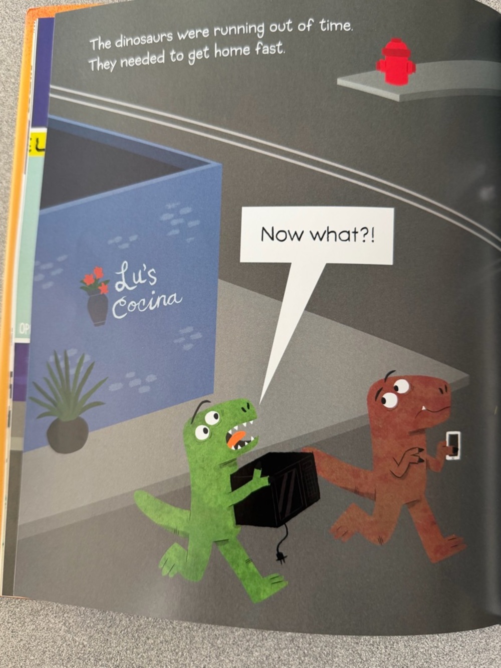 T.Rex Time Machine Kids Book - Colorful - Picture 3 of 3